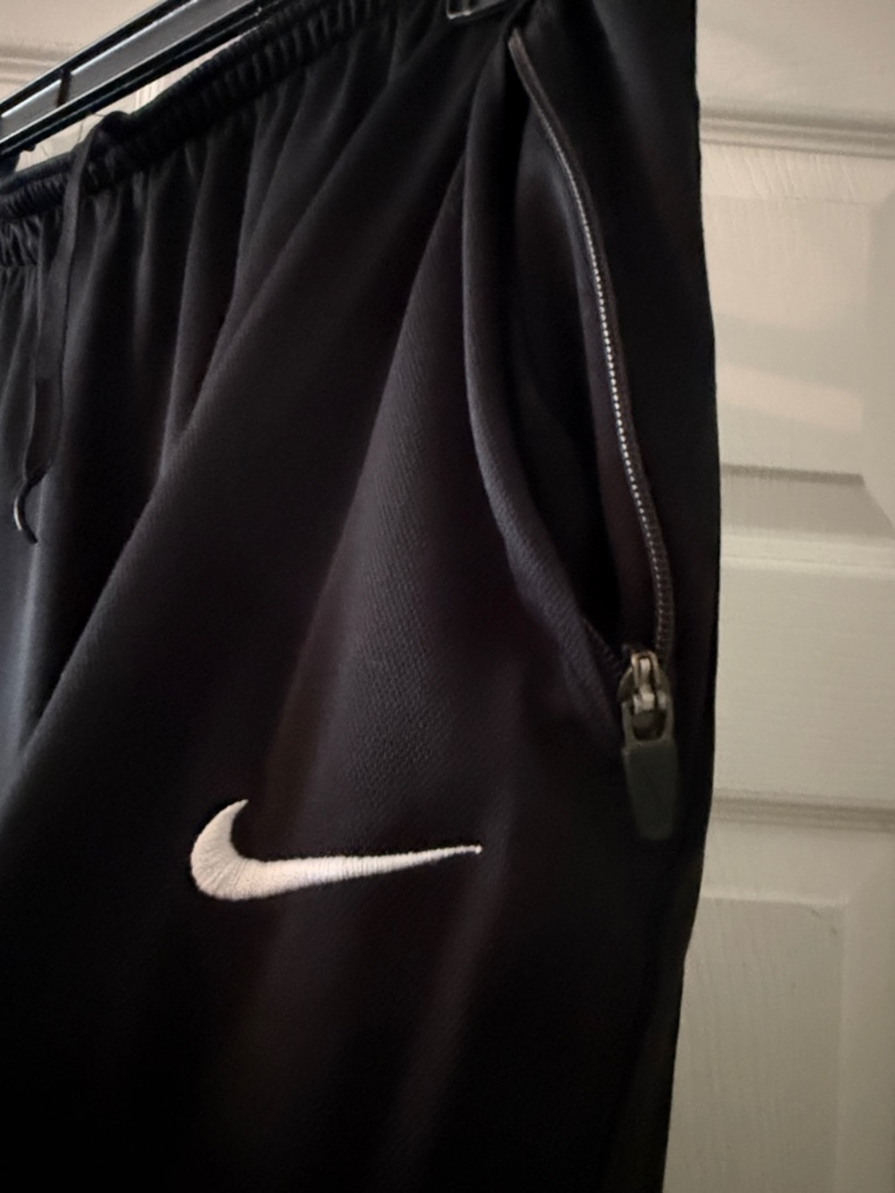 Nike Men’s Black Performance Joggers with Swoosh - Picture 2 of 7